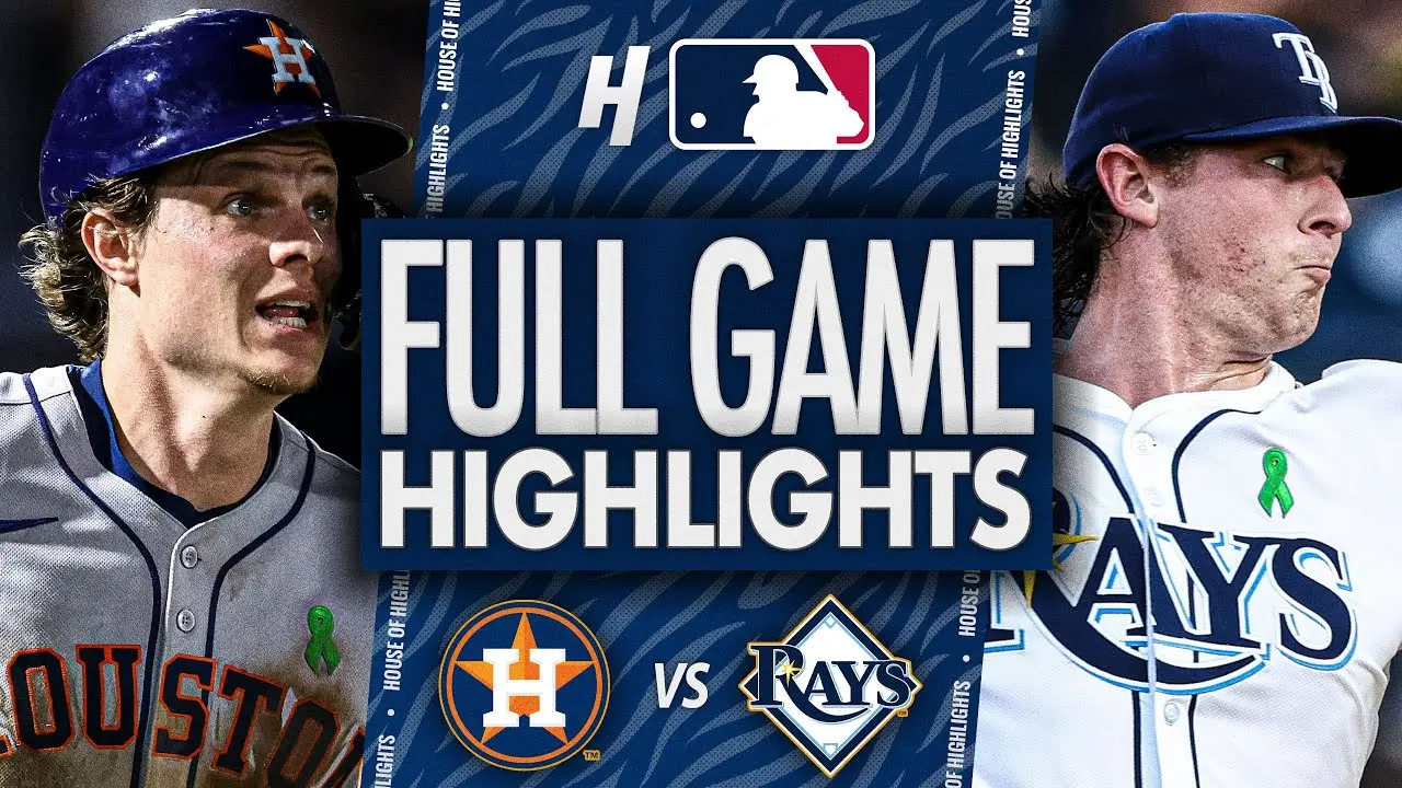 Astros vs Rays: A Historic Playoff Clash
