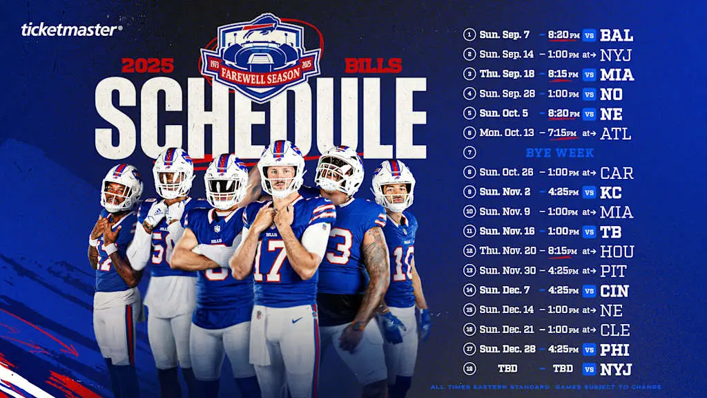 Understanding the Bills Schedule for 2025 image 1