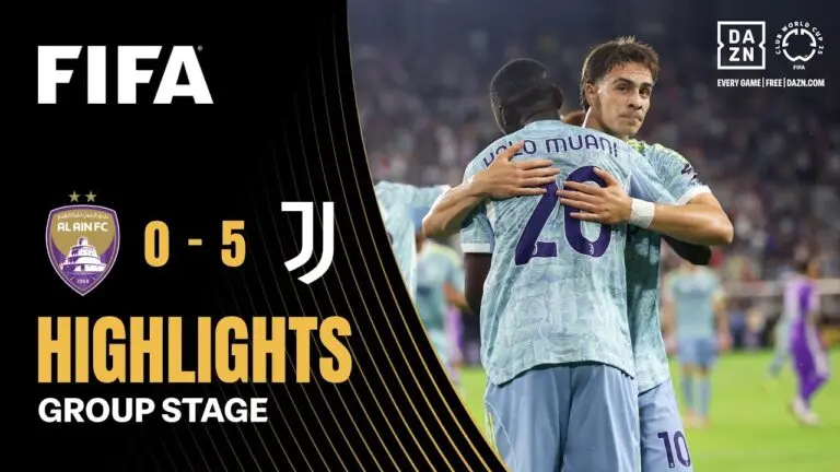 Al Ain vs Juventus: Highlights from the Exciting Friendly Match