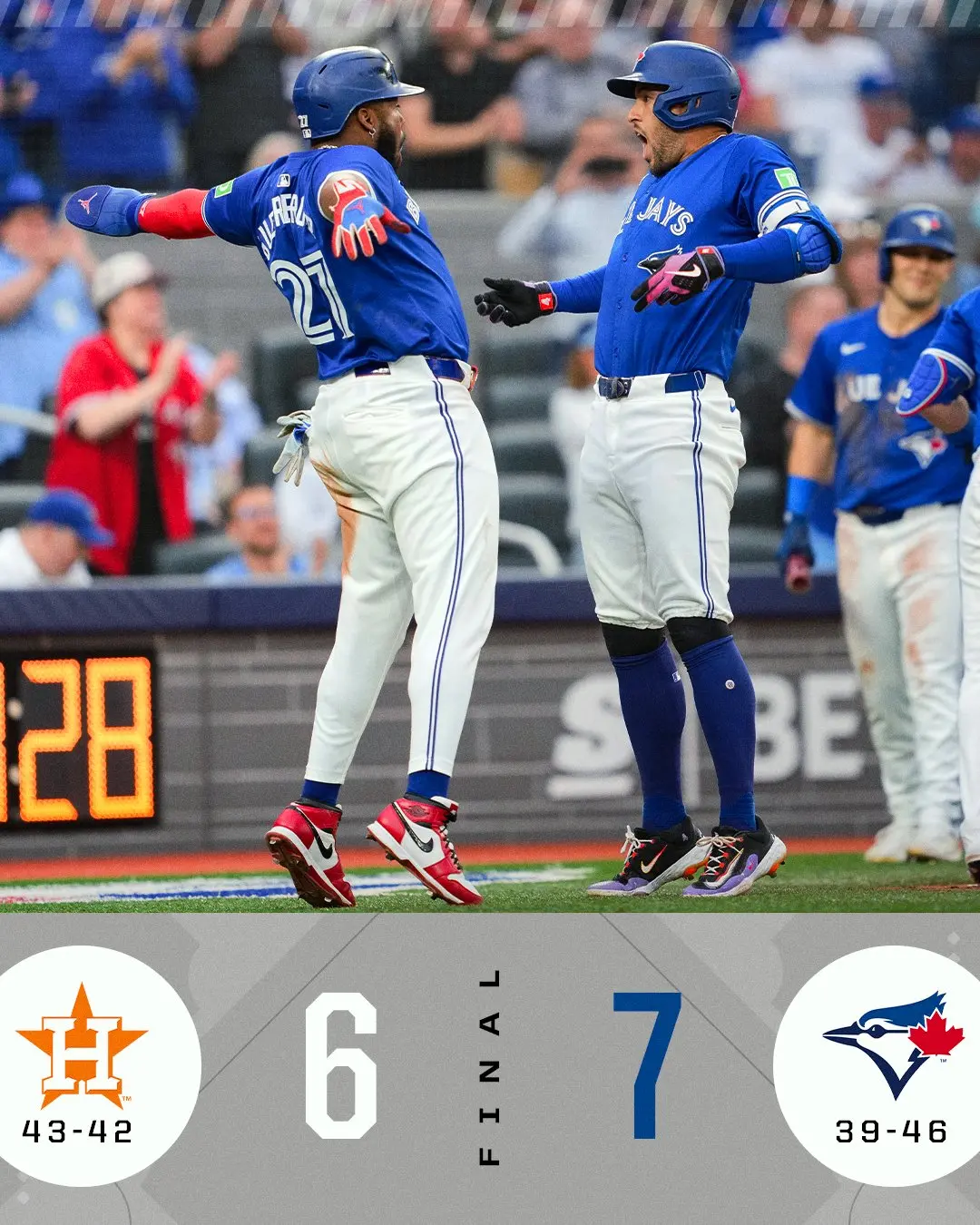 Latest Scores and Highlights of the Toronto Blue Jays image 1