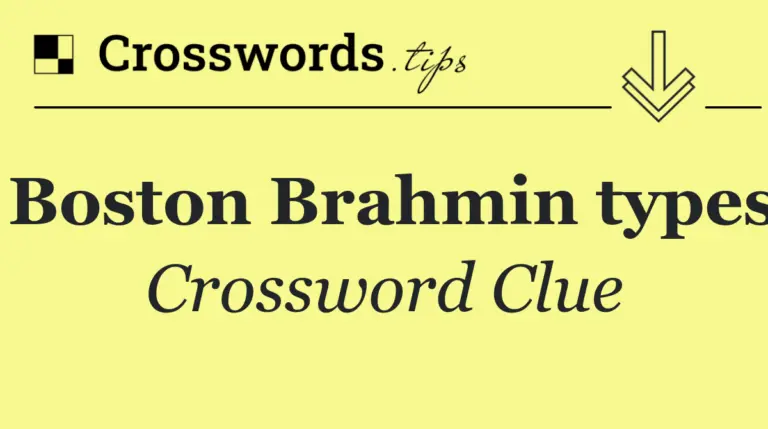 Understanding the Types of Boston Brahmin image 1