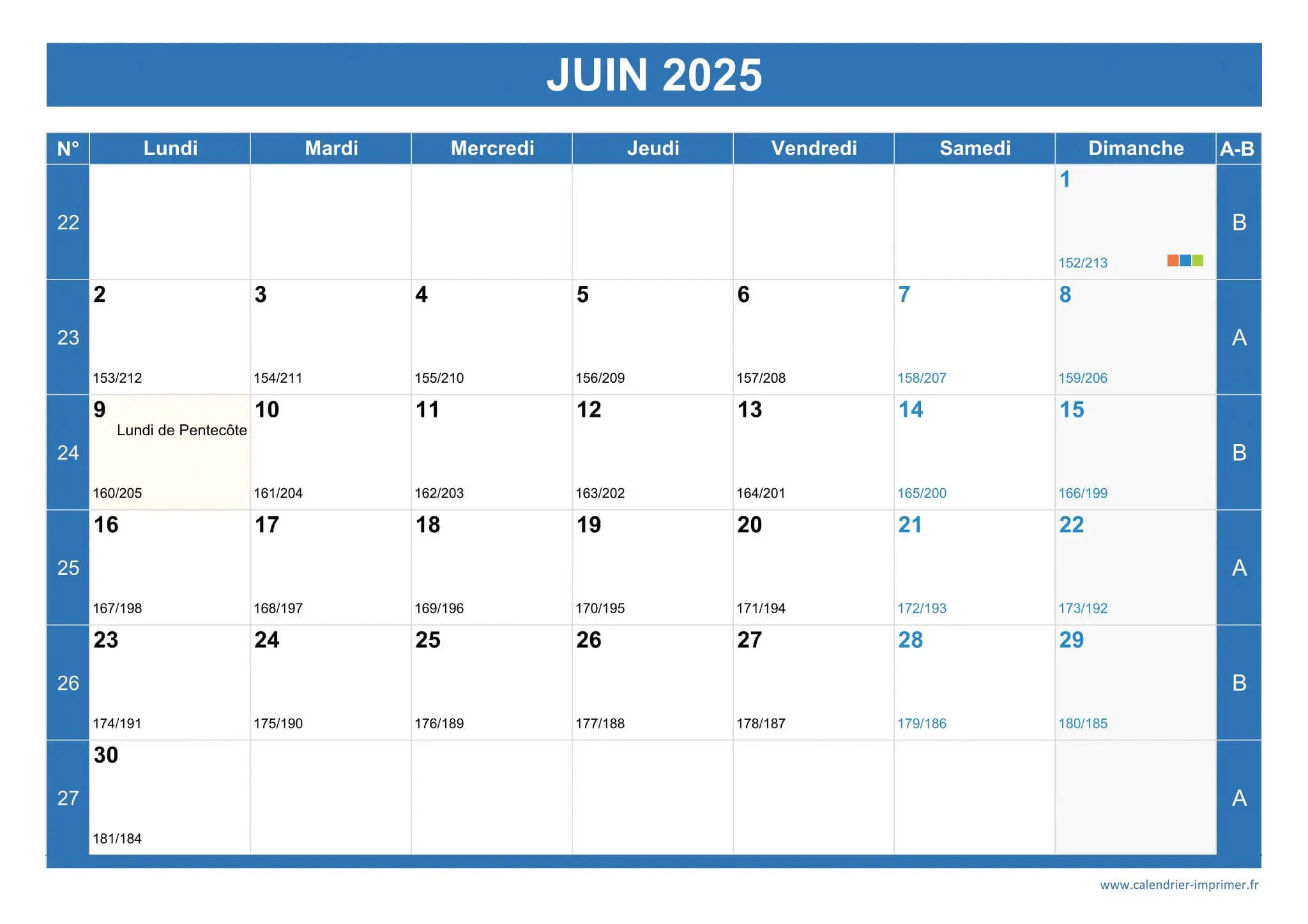 Calendrier Juin 2025: Événements à Venir