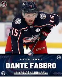 The Journey of Dante Fabbro: A Rising Star in Hockey