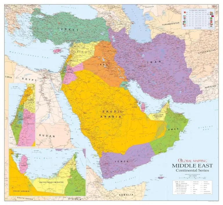 Understanding the Importance of the Middle East Map image 1
