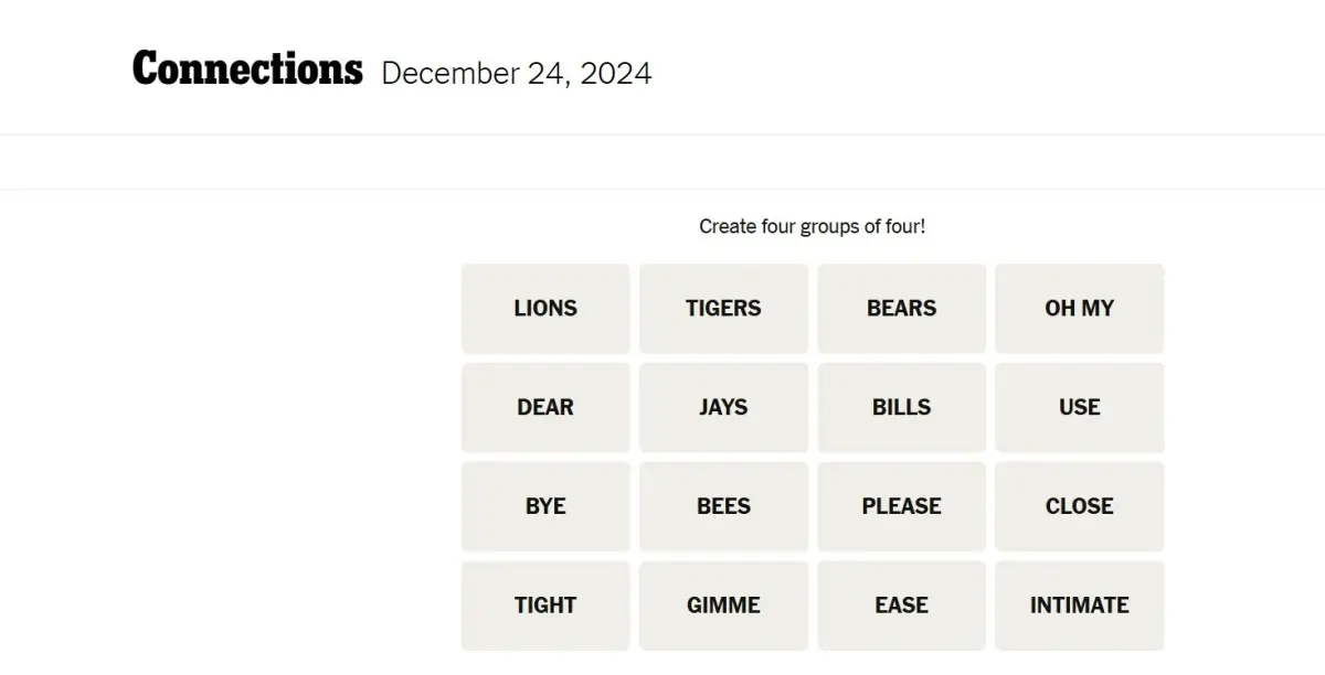Unlocking the New York Times Connections Game: Tips and Hints