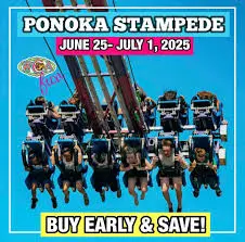 The Excitement of the Ponoka Stampede 2023 image 1