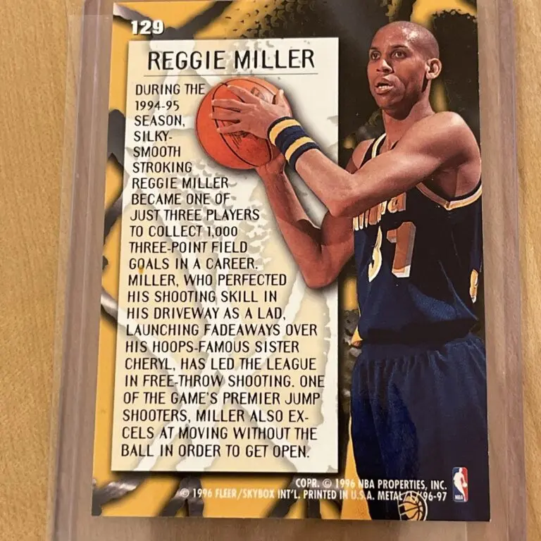 Reggie Miller: A Closer Look at His Legendary Career