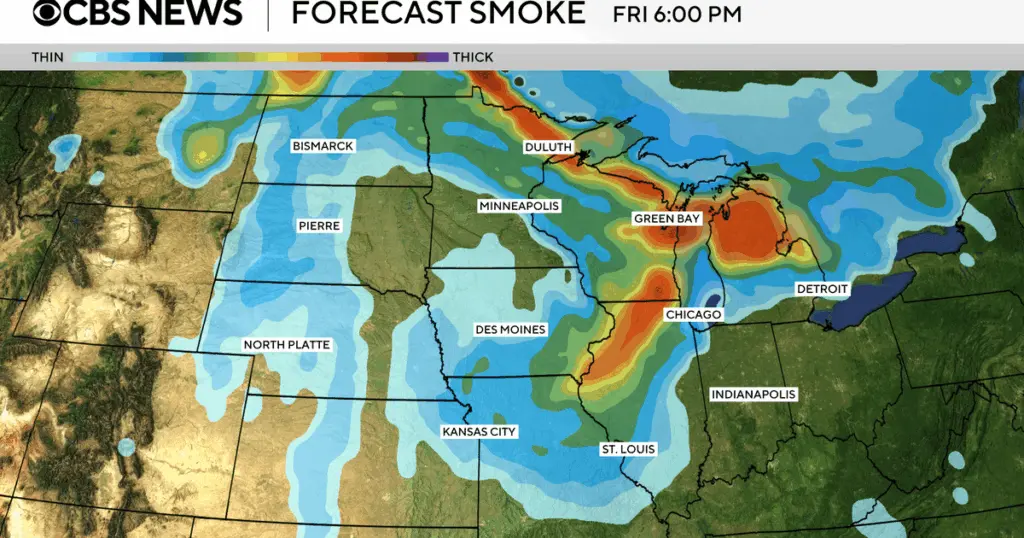 Understanding the Smoke Map in Ontario: Current Updates and Impacts