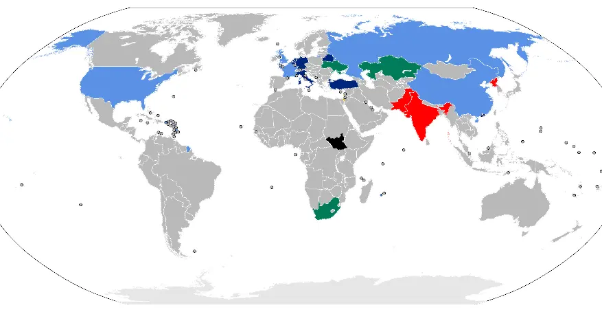 What Countries Have Nuclear Weapons?