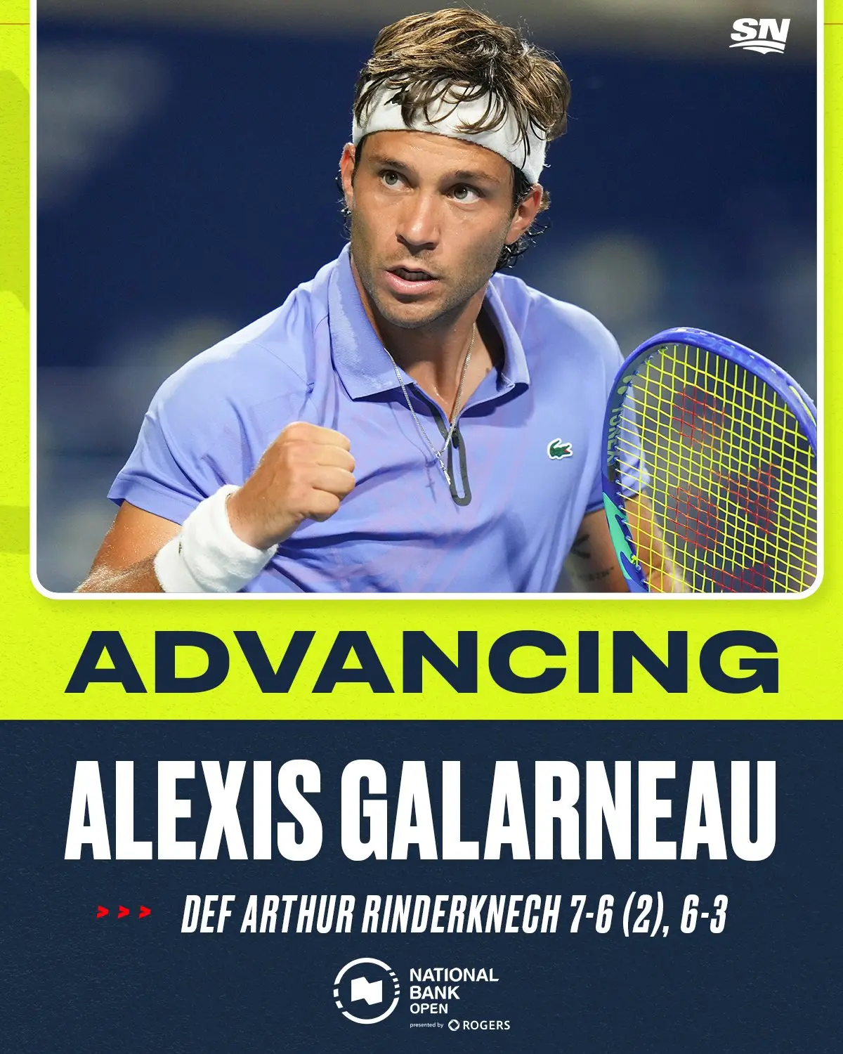 Alexis Galarneau: A Future Star in the Tennis World