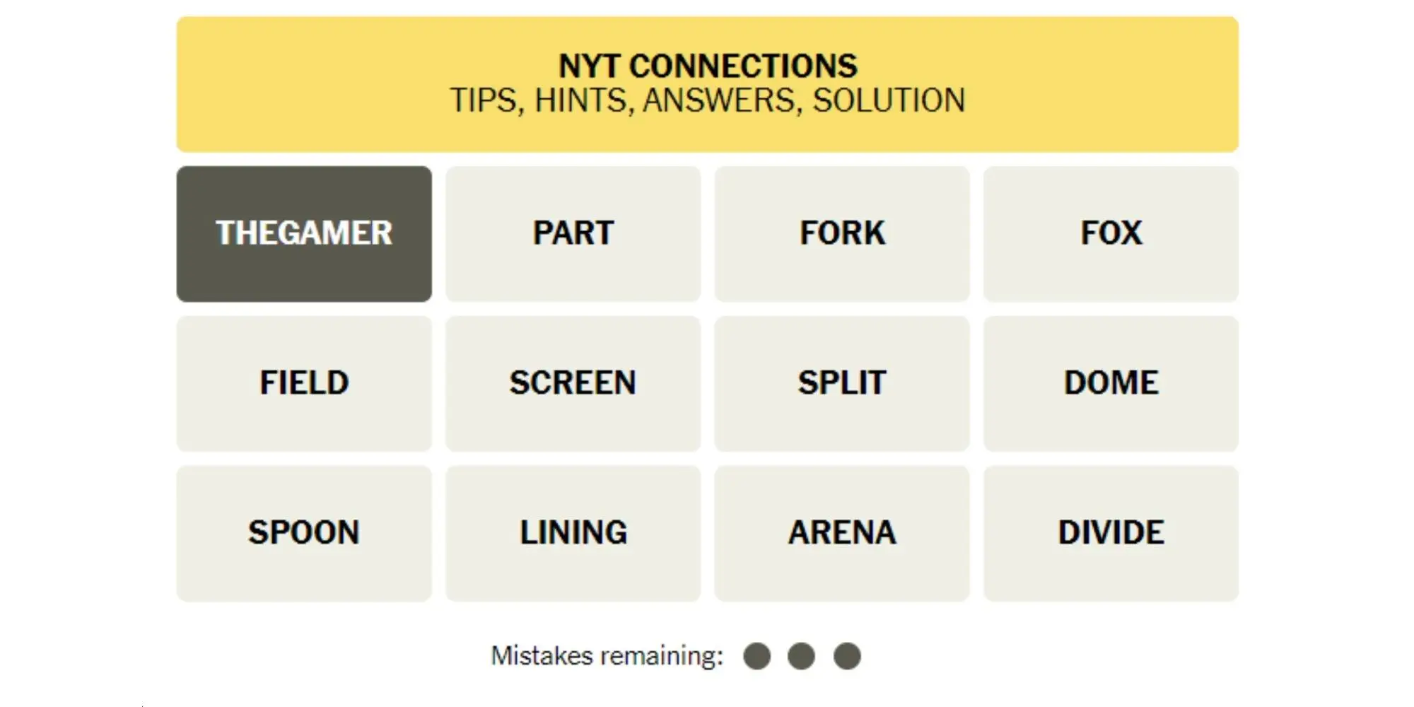 NYT Connections Hints: Tips for Solving the Daily Puzzle