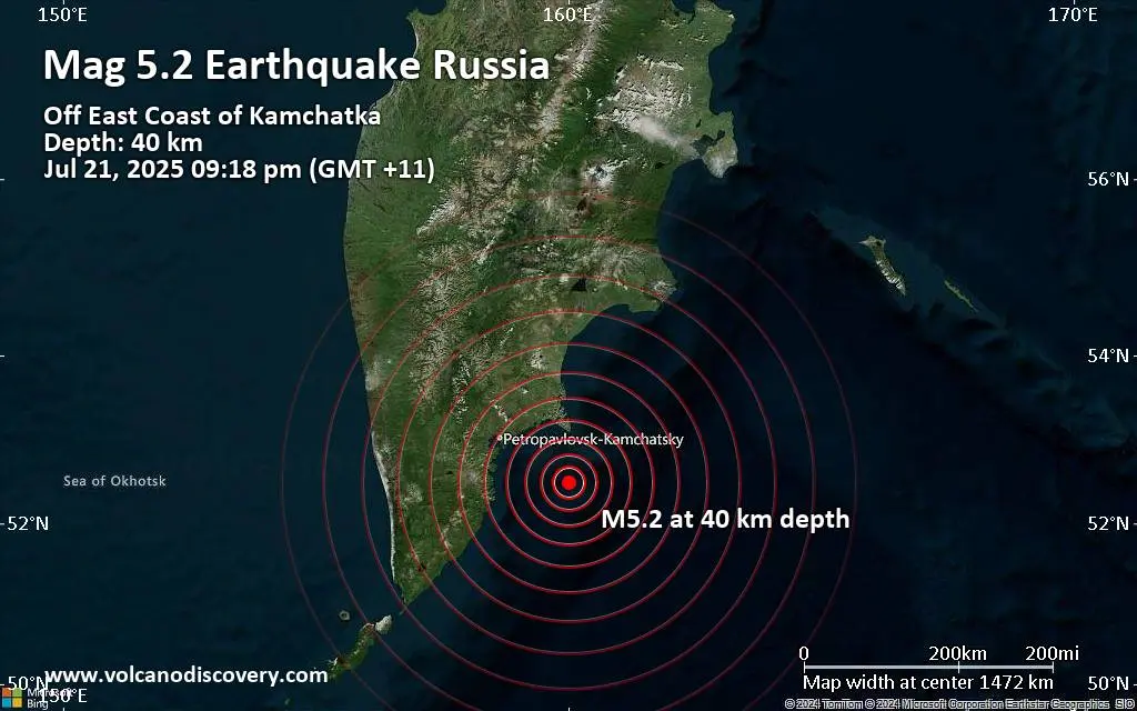 Understanding Recent Earthquake Activity in Russia image 1