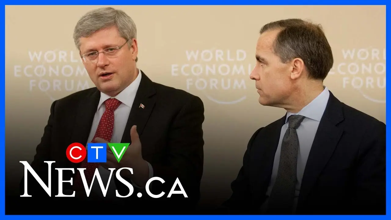 The Relationship Between Stephen Harper and Mark Carney image 1