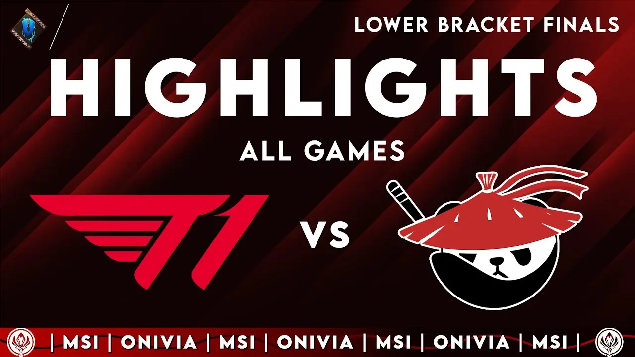 T1 vs AL: A Thrilling Showdown at MSI 2023