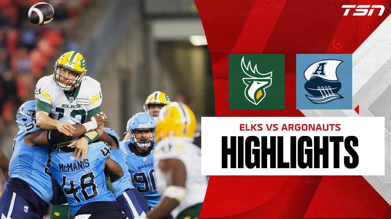 Argonauts vs Elks: Key Highlights from the Recent CFL Matchup