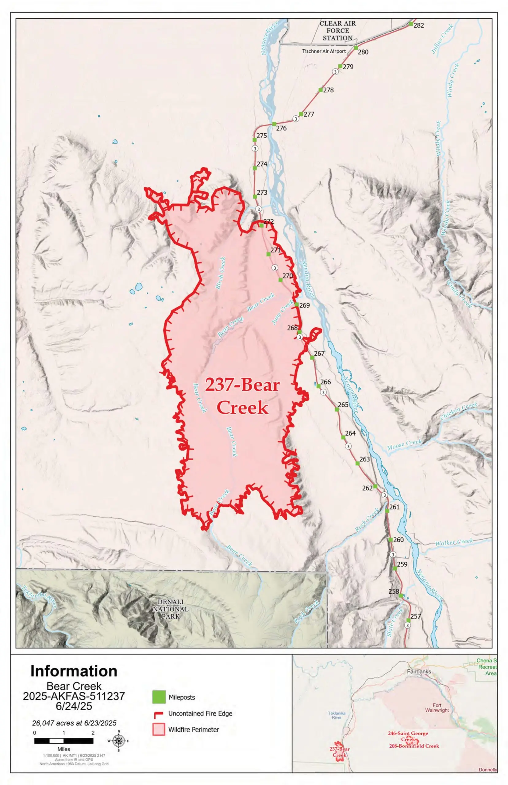Latest Developments on the Bear Creek Fire in Canada image 1