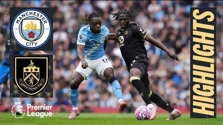 Man City vs Burnley: A Display of Football Brilliance