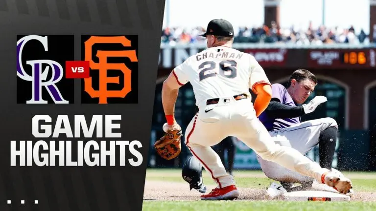 Rockies vs Giants: A Crucial Matchup in the MLB