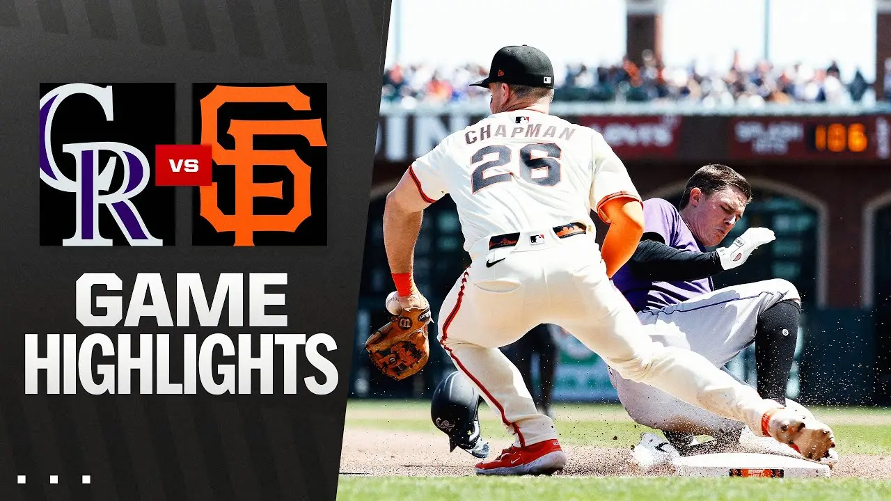 Rockies vs Giants: A Crucial Matchup in the MLB