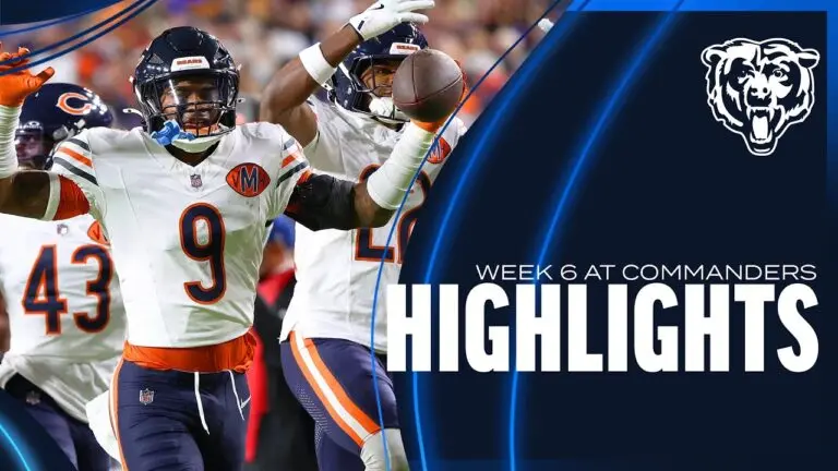 An Exciting Face-off: Bears vs Commanders in the NFL