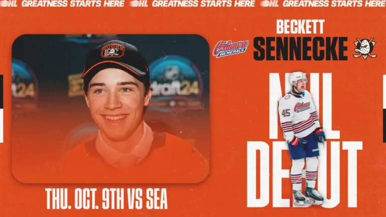 Beckett Sennecke: A Promising Talent in Canadian Sports