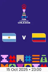 Colombia vs Argentina: Sub 20 Championship Showdown