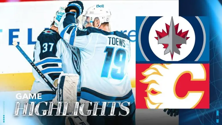 Jets vs Flames: A Thrilling NHL Rivalry Unfolds