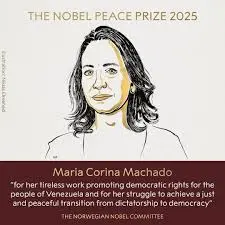 María Corina Machado Nominated for Nobel Peace Prize image 1