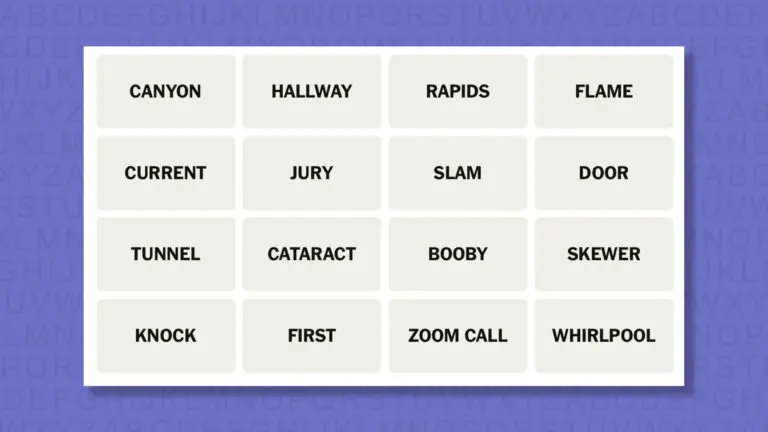 Hints for NYT Connections Puzzle – October 1 Edition