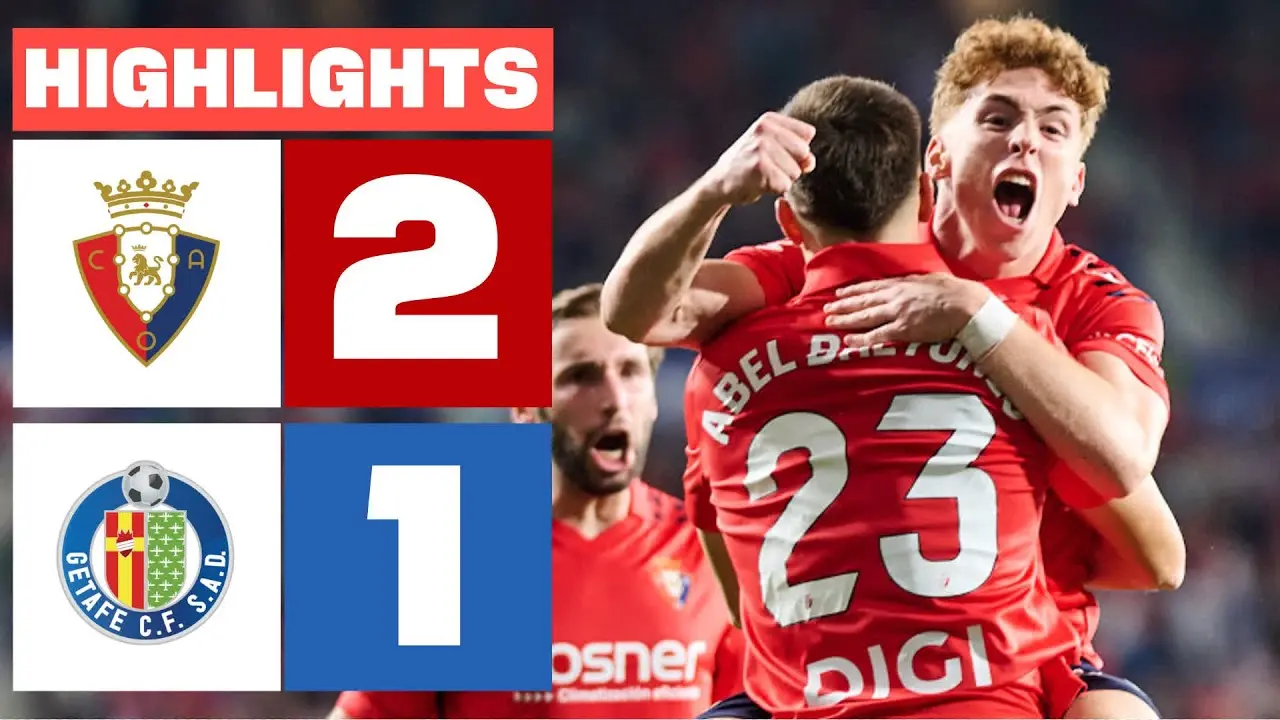 Osasuna vs Getafe: La Liga Showdown This Week