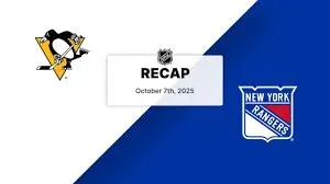 The Penguins vs Rangers: A Rivalry in the NHL