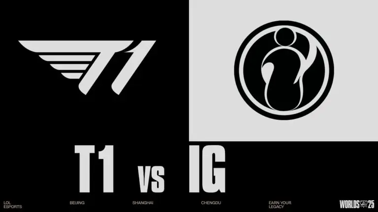 The Showdown: T1 vs IG in the Esports Arena
