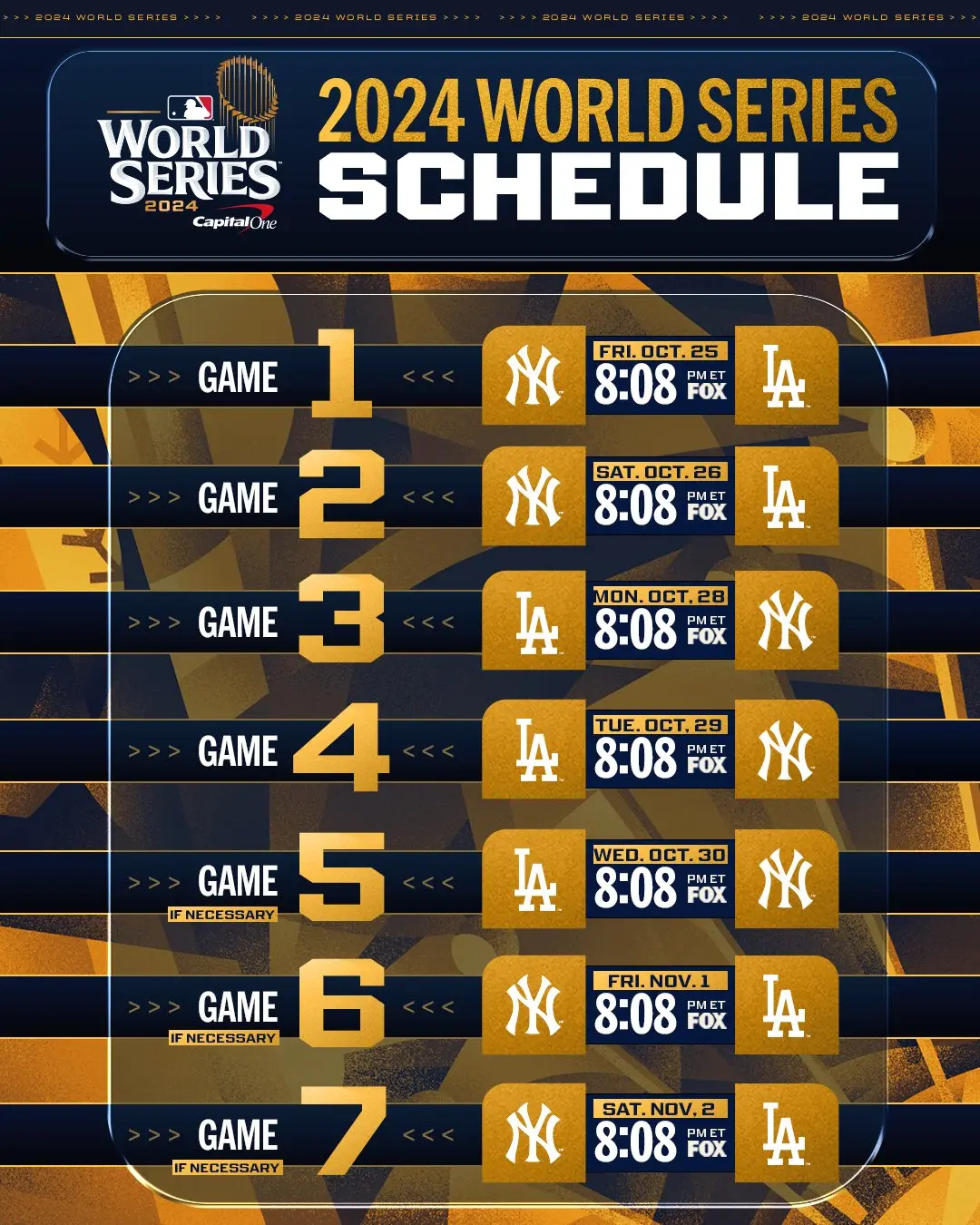 2023 World Series Schedule: Key Dates and Matches