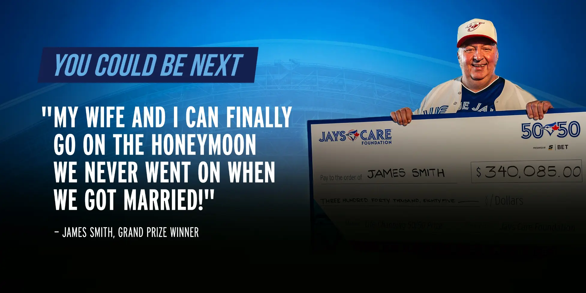 Exciting News: Blue Jays 50/50 Winner Revealed!