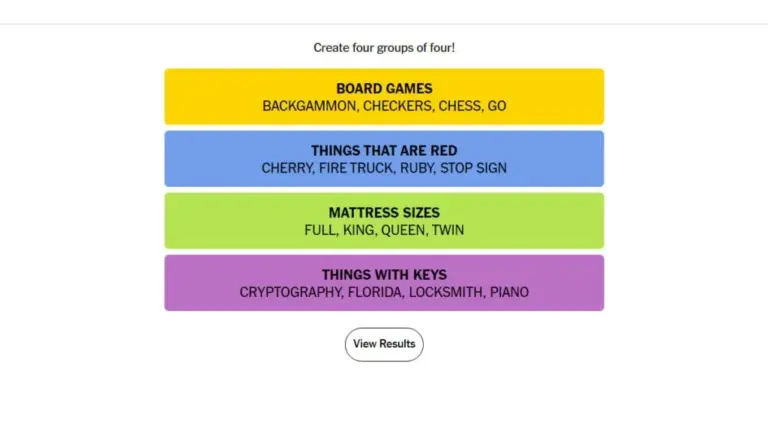 nyt connections — CA news
