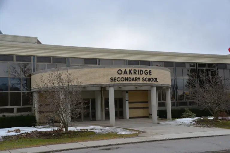 oakridge secondary school — CA news