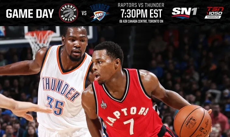 raptors vs thunder — CA news
