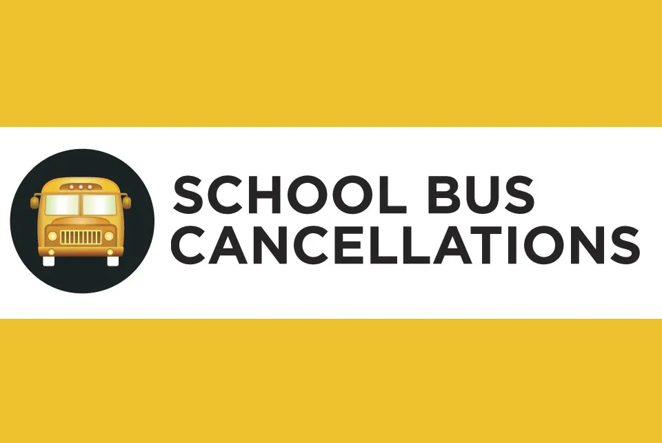 school bus cancellation — CA news
