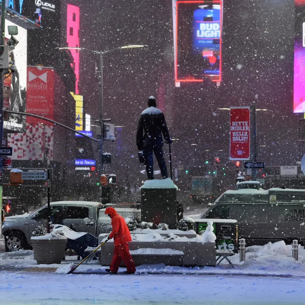 tempete neige new york — CA news