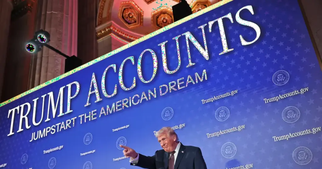 trump accounts for kids — CA news