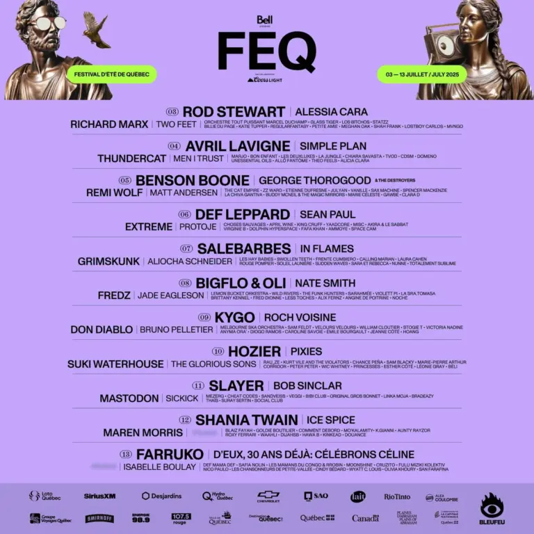 feq 2026 lineup — CA news
