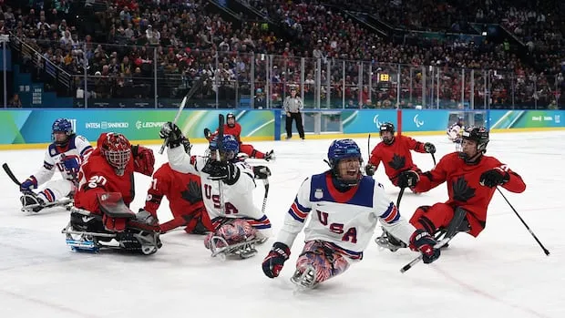 gold medal hockey game paralympics — CA news