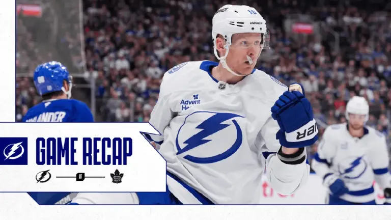 lightning vs maple leafs — CA news