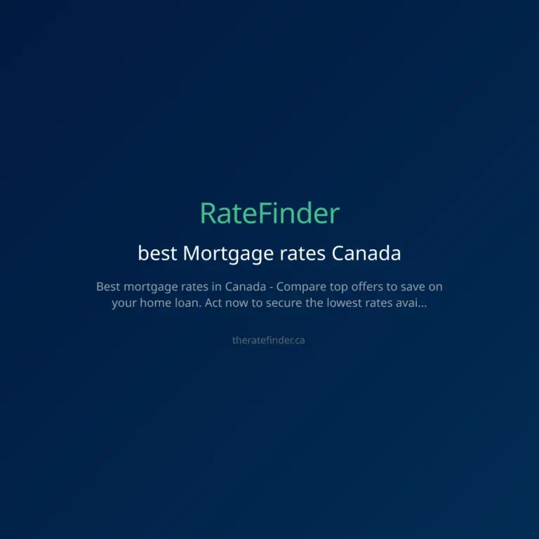 mortgage rates canada — CA news