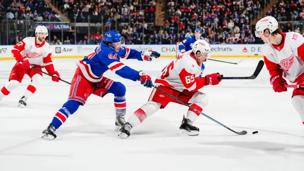 red wings vs rangers — CA news
