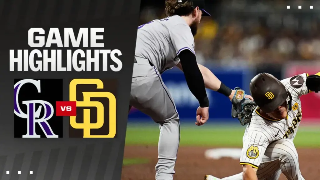 rockies vs padres — CA news