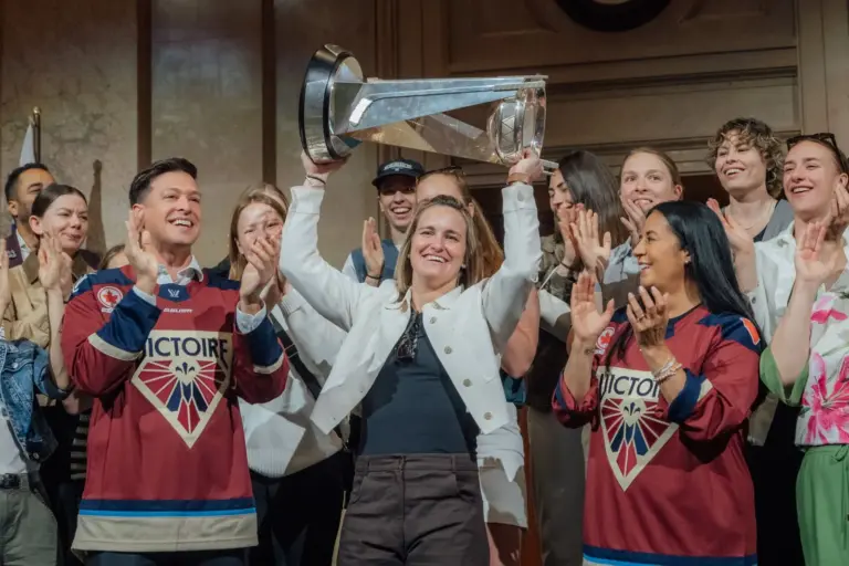 La Victoire de Montréal célébrée à l’hôtel de ville