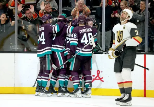 ducks vs golden knights — CA news
