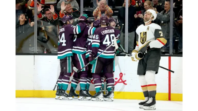 ducks vs golden knights — CA news