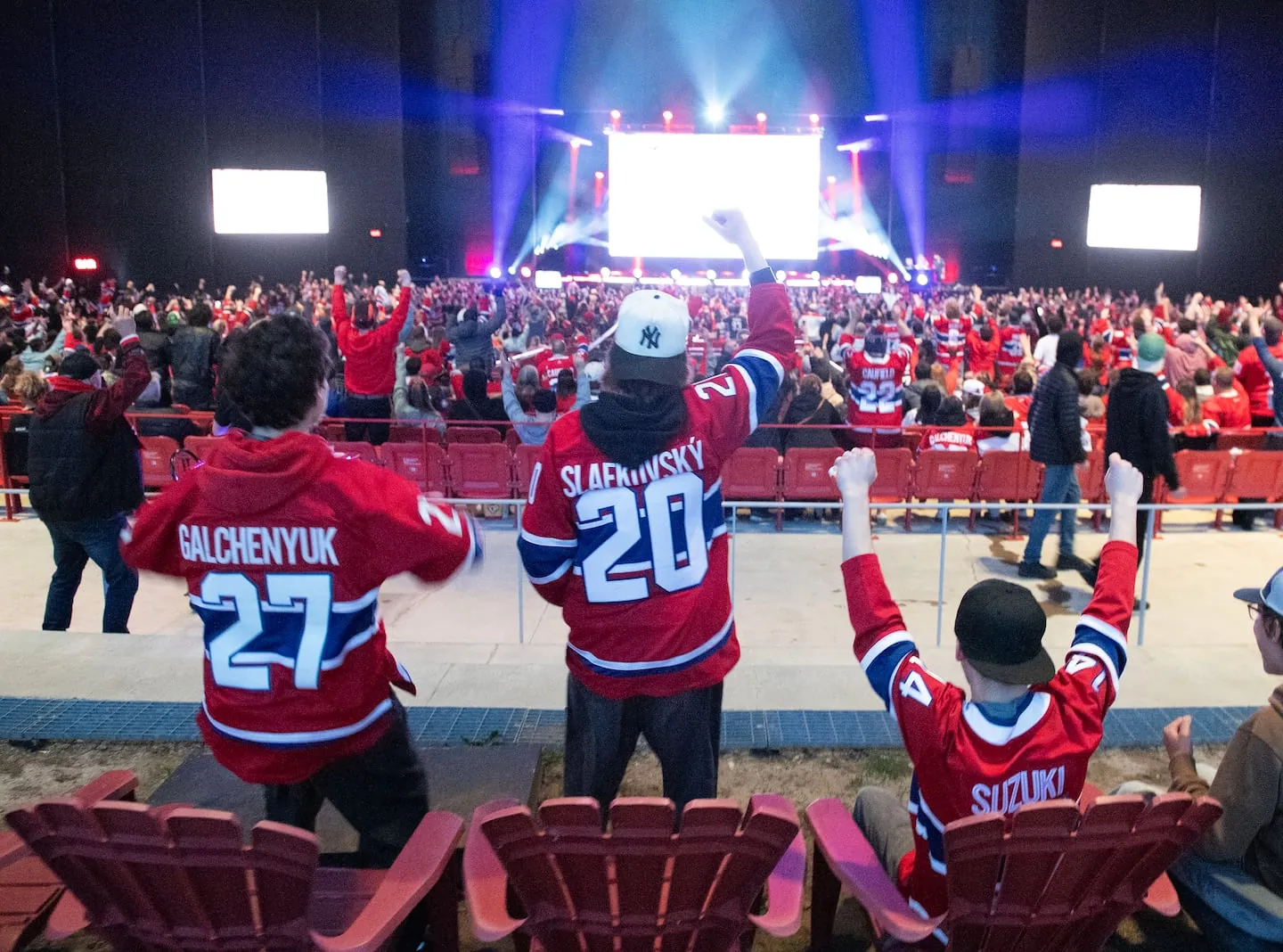 Les organisateurs d’une diffusion d'un match du Canadien au Centre Slush Puppie ont été contraints d’annuler l’événement.